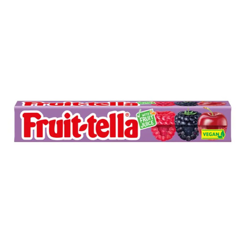 Fruittella Chewy Candy ā Assorted Fruit Flavors Berries & Cherry 1.44oz 41g (Pack of 20) Fruittella