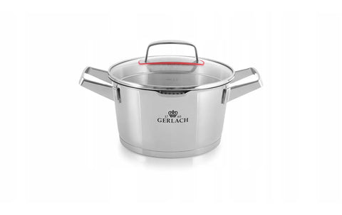 SUPERIOR 5-Piece Pot Set w Lids Gerlach USA