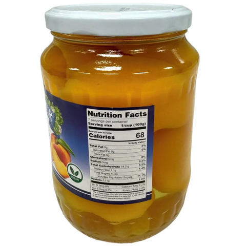 Belveder Peeled Peach Halves Belveder