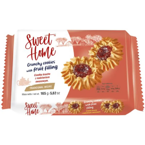 Zlotoklos Sweet Home Crunchy Cookies With Fruit Filling 5.29oz 150g Zlotoklos