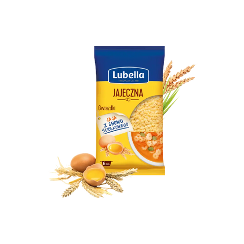 Lubella Pasta & Noodles Stars Pasta 8.81oz 250g (Gwiazdki) Lubella