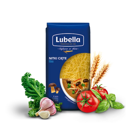 Lubella Pasta & Noodles Vermiseliali 14.10oz 400g (Nitka Cieta Filini) Lubella