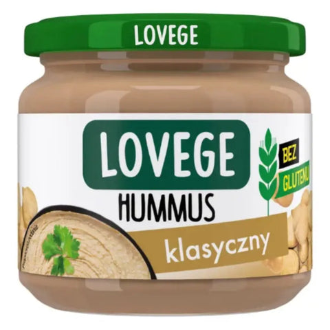 Lovege Plant Based Spreads Classic Hummus 6.35oz 180g Lovege