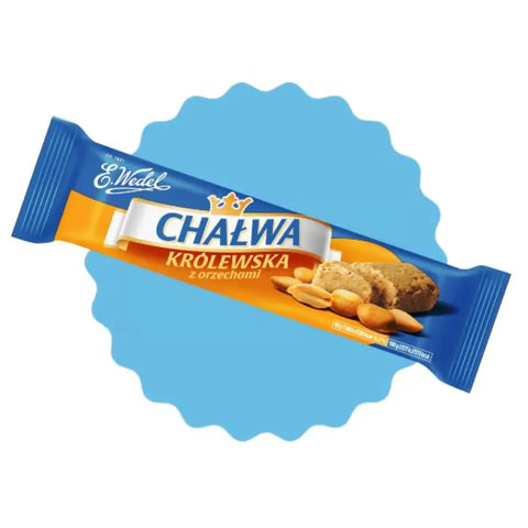 Wedel Sesame Royal Halva Peanuts 1.76oz 50g (Pack of 20 ) E.Wedel