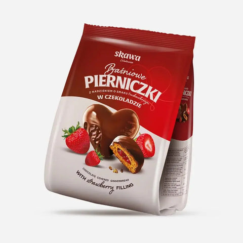 Skawa Gingerbread Strawberry 5.29oz 125g Skawa