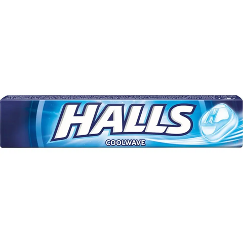Halls Menthol Lozenges Coolwave 1.18oz 33.5 Halls
