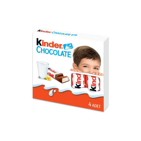 Kinder Chocolate - Milk Chocolate with Creamy Milk Filling 1.76oz Ferrero