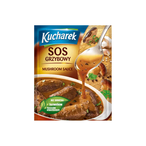 Kucharek Sauces Mushrooms 0.98oz 28g (Pack of 5) Kucharek