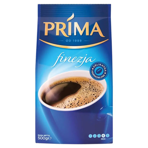 Cafe Prima Finezja Ground Coffee 17.6oz 500g Prima