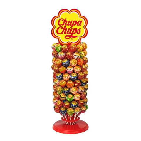 Chupa Chups Lollipops Display 120 Assorted Lollipops Chupa Chups