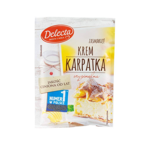 Delecta Cake Mix Original Karpatka Cream 8.81oz 250g Delecta