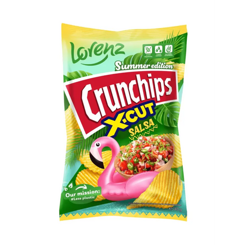 Lorenz Potato Chips Salsa X-CUT 4.94oz 140g Lorenz