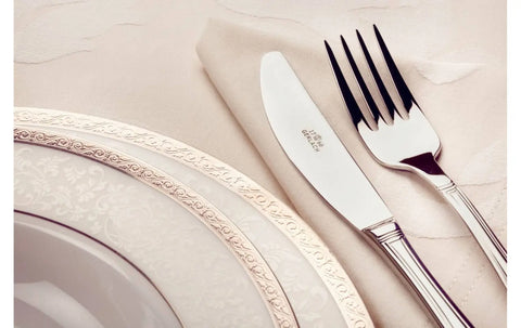 68-piece cutlery set CELESTIA shiny + suitcase Gerlach USA