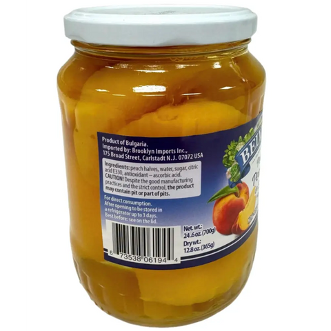 Belveder Peeled Peach Halves Belveder