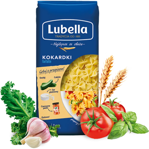 Lubella Pasta & Noodles Bow Pasta 14.10oz 400g (Kokardki) Lubella