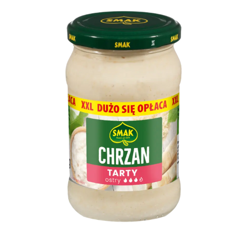 Smak Horseradish Grated Horseradish 9.52oz 270g Smak