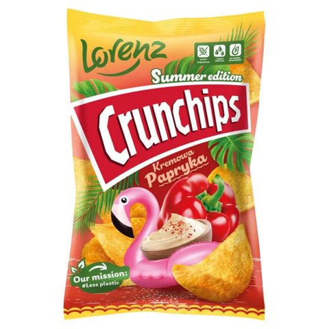 Lorenz Potato Chips Creamy Paprica 4.94oz 140g Lorenz