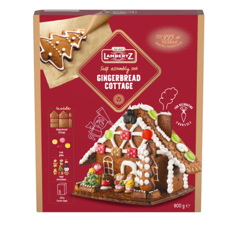 Lambertz Christmas Do It Yourself Gingerbread House Decorating Set 31.7oz 900g Lambertz