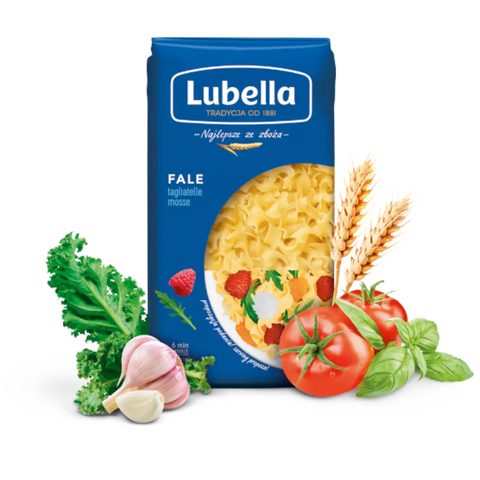 Lubella Pasta & Noodles Waves Pasta 14.10oz 400g (Fale) Lubella