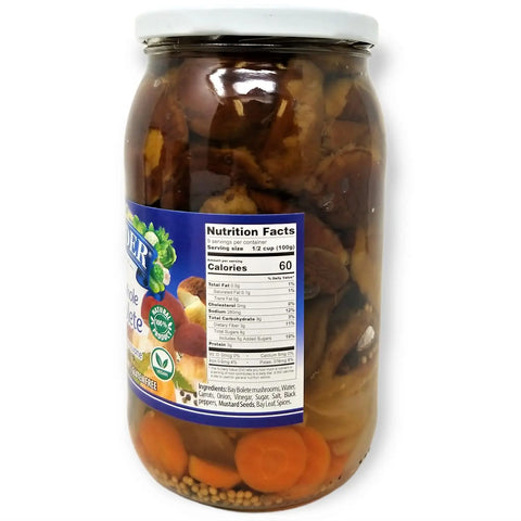Belveder Pickled Whole Bay Bolete Belveder