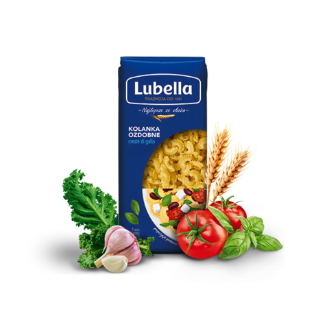 Lubella Pasta & Noodles Elbows Pasta 14.10oz 400g (Kolanka Ozdobne) Lubella
