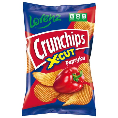 Lorenz Potato Chips Paprica X-CUT 4.94oz 140g Lorenz