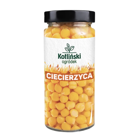 Kotliński Ogródek – Jarred Vegetables & Beans Chickpeas 14.11oz 400g Kotliński