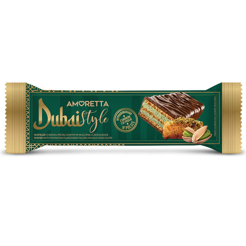 Mieszko 'Dubai Style" Wafers With Pistachio Filling 1.41oz Mieszko