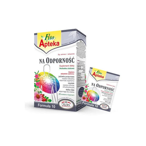 Malwa Functional Teas Fito Apteka Immune Boosting 1.41oz 40g Malwa