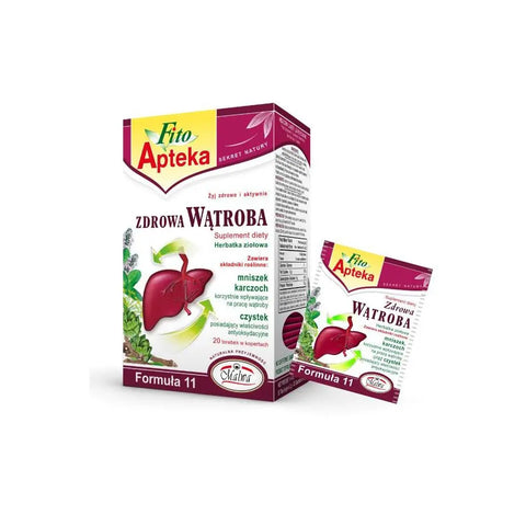 Malwa Functional Teas Fito Apteka Healthy Liver 1.41oz 40g Malwa