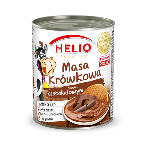 Helio Masa Krówkowa – Dulce de Leche Caramel Filling Chocolate 14.10oz 400g HELIO