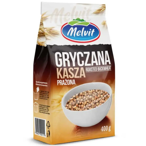 Melvit Buckwheat Roasted 14.1oz 400g Melvit