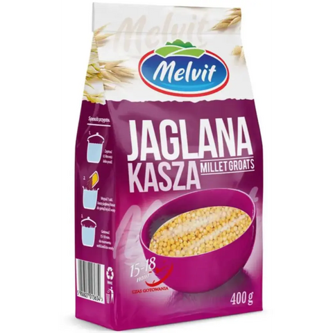 Melvit Millet Groats 14.1oz 400g Melvit