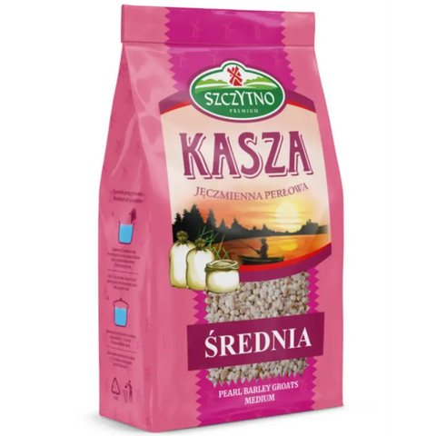 Melvit Szczytno Fine Pearl Barley Groats Medium 14.1oz 400g Melvit