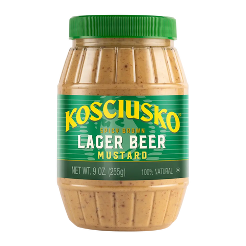 Plochman’s Kosciusko Mustard Lager Beer 9oz 255g Plochman's