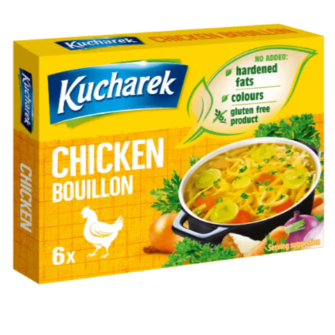 Kucharek Bouillon Cubes Chicken 4.22oz 120g (Pack of 5) Kucharek