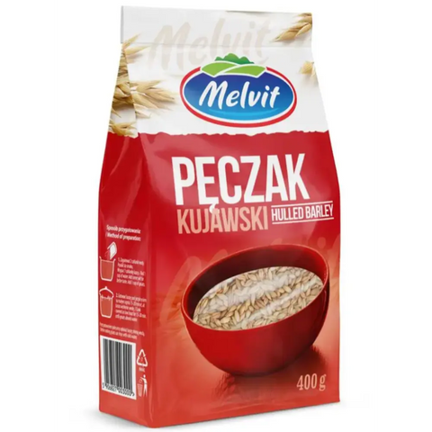 Melvit Hulled Barley 14.1oz 400g Melvit