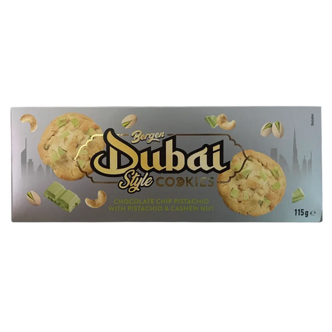 Spomet – Bergen “Dubai Style” Cookies Pistachio & Cashew Nut 4.05oz 115g Bergen
