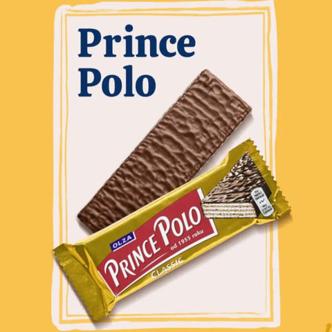 Olza Prince Polo Wafer Bars โ Skinny 0.61oz OLZA