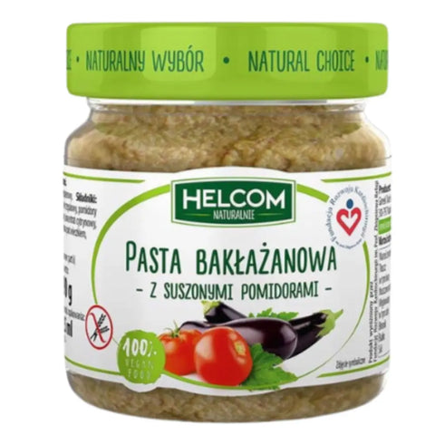 Helcom Spread Eggplant with Dry Tomatoes 6.7oz 190g Helcom