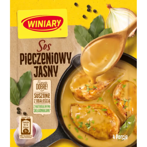 Winiary Instant Sauces Light Roast Sauce 0.95oz 27g Pack of 5 Winiary