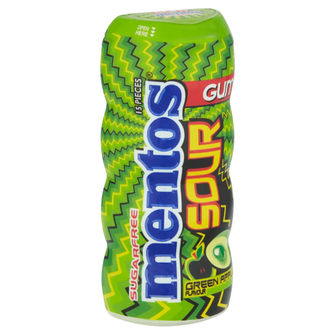 Mentos – Sugar-Free Chewing Gum Green Apple 1.06oz 30g Mentos