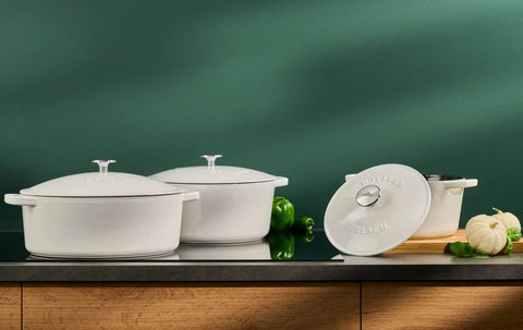 Cast Iron Casserole 5.5 L NATUR IRON Gerlach USA