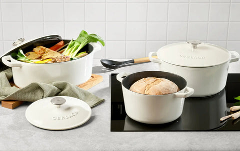 Cast Iron Casserole 5.5 L NATUR IRON Gerlach USA