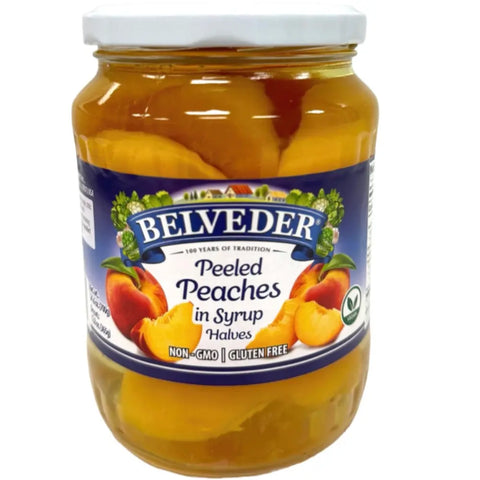 Belveder Peeled Peach Halves Belveder