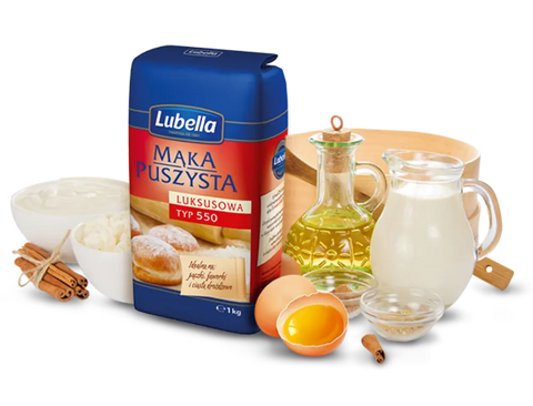 Lubella Wheat flour Luksusowa 2.2lb 1kg Lubella
