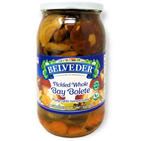 Belveder Pickled Whole Bay Bolete Belveder