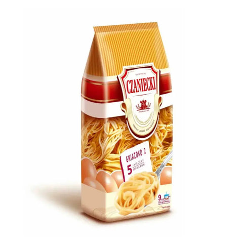 Czaniecki Pasta & Noodles 17.62oz/500g Ribbon Noodle Nr2 (Gniazdko Nr2) 17.62oz 500g Czaniecki