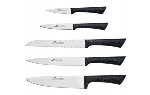 GRANITEX knife set in a block Gerlach USA