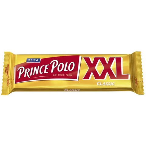 Prince Polo Wafers Bars XXL Classic 1.8oz 52g(Pack of 28) OLZA